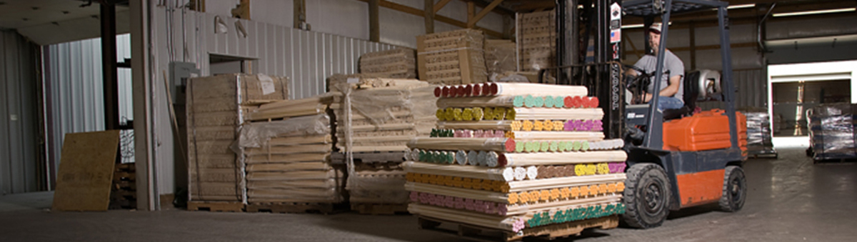 dowels on forklift